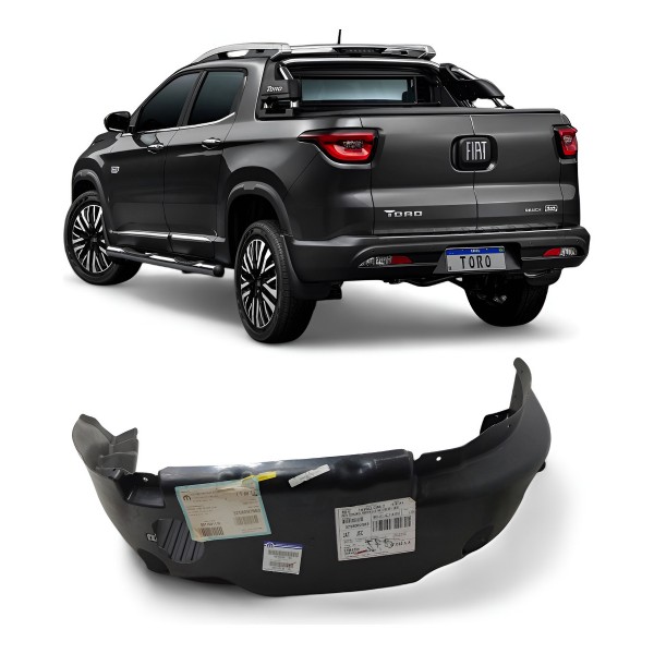 Parabarro Traseira Direita Fiat Toro 2021 2022 2023 2024