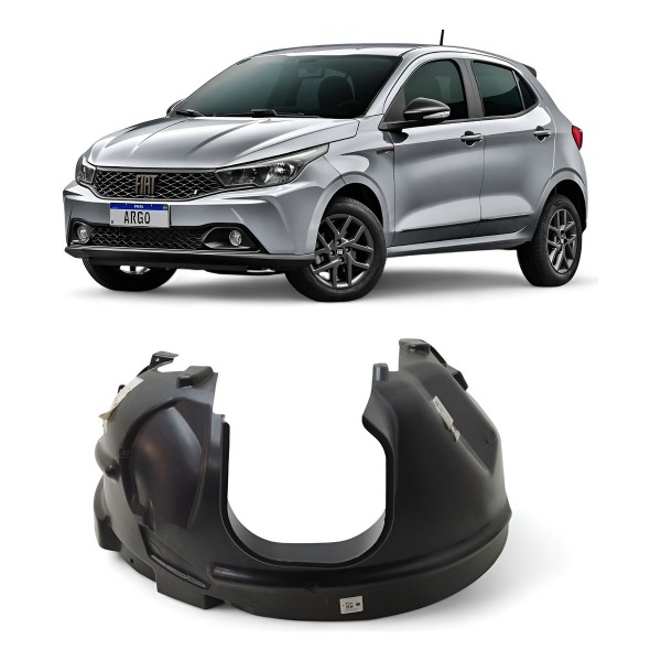 Parabarro Dianteira Esquerdo Fiat Argo 2017 2018 2019 A 2022