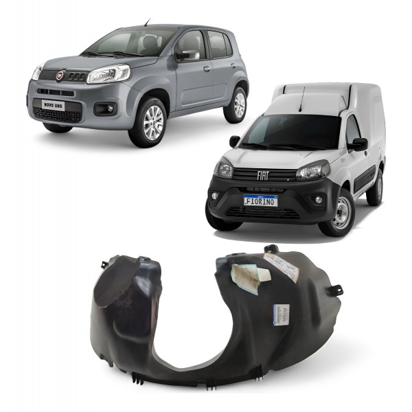 Parabarro Dianteiro Esquerdo Fiat Uno Fiorino 2016 A 2020