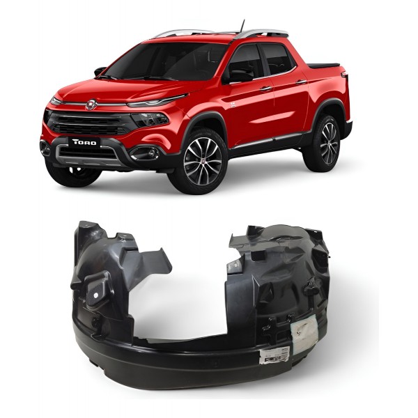 Parabarro Dianteiro Direito Fiat Toro 2016 2017 2018 A 2021