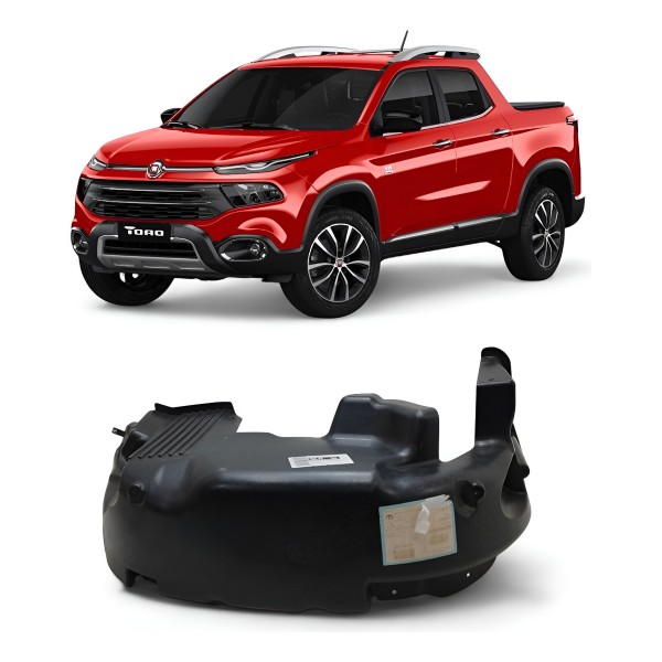 Parabarro Traseira Esquerda Fiat Toro 2016 2017 2018 A 2021