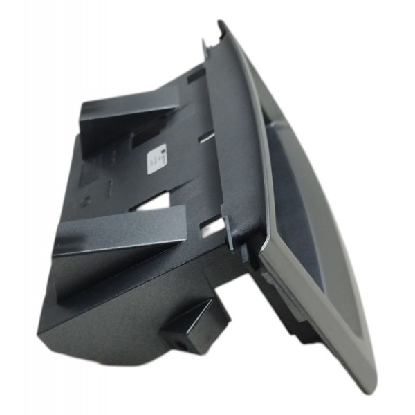 Moldura Painel Rádio Fiat Punto 2008 2009 2010 2011 2012 Prateado