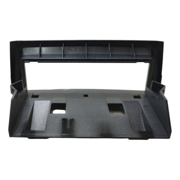 Moldura Painel Rádio Fiat Punto 2008 2009 2010 2011 2012 Prateado