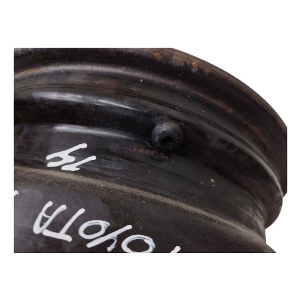 Roda Ferro Aro 14 Toyota 5½jx14 4 Furos Original Preto