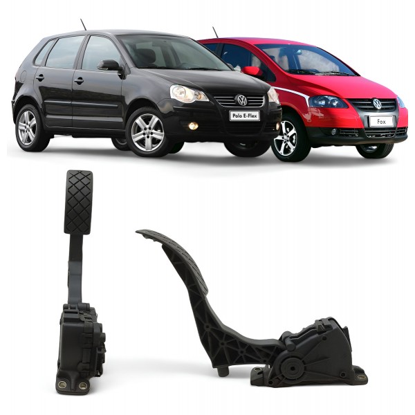 Pedal Acelerador Volkswagen Polo Fox 2000 2001 2002 A 2007