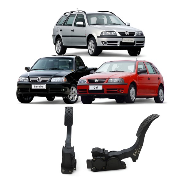 Pedal Acelerador Volkswagen Gol Saveiro Parati 1999 A 2005