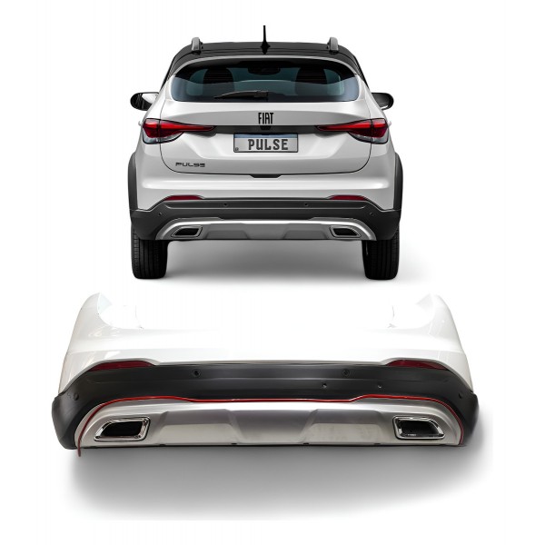 Parachoque Traseiro Fiat Pulse Impetus 2021 2022 2023 2024