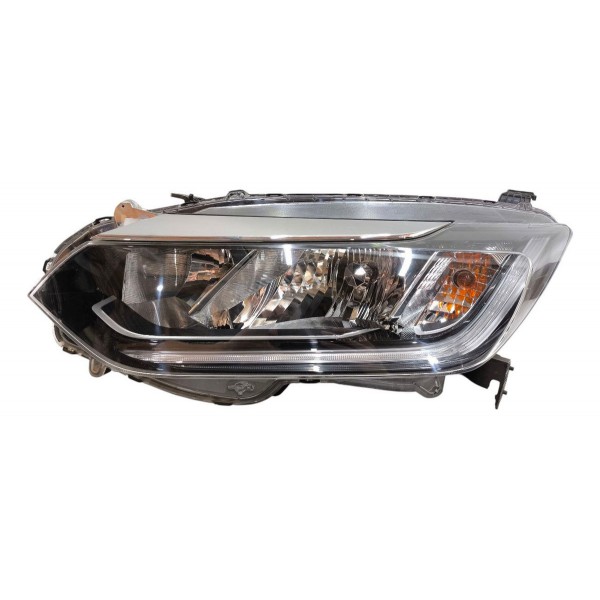 Farol Esquerdo Honda City 2018 2019 2020 2021 Com Led Esquerdo/motorista