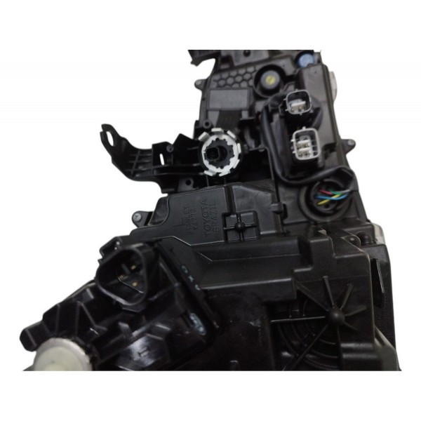 Farol Esquerdo Corolla Híbrido Friso Azul 2020 2021 2022 Led Esquerdo/motorista