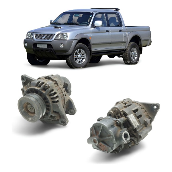 Alternador Mitsubishi L200 2.5 2006 2007 2008 Original