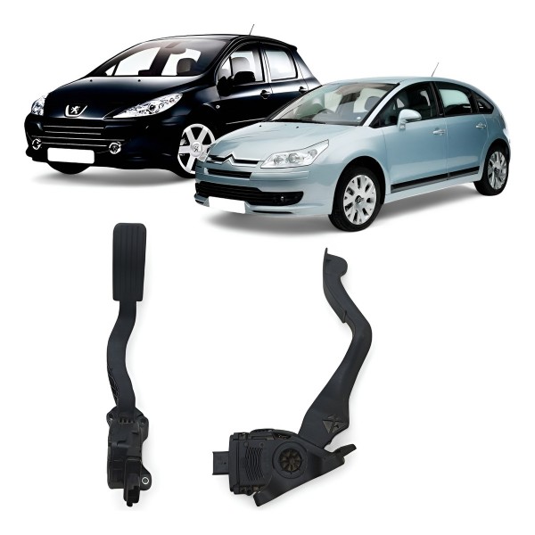 Pedal Acelerador Peugeot 307 Citroen C4 2001 2002 A 2008