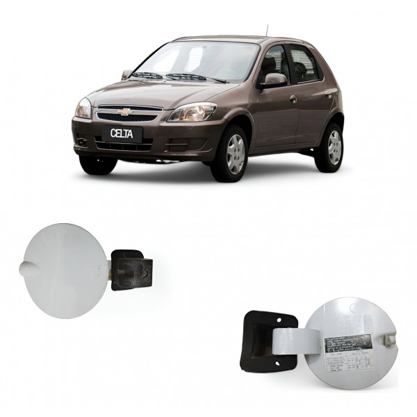 Portinhola Tanque Combustível Gm Celta 2011 2012 A 2015 Branco 2011