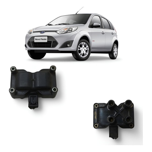 Bobina Ignição Ford Fiesta Zetec 2008 2009 2010 A 2013