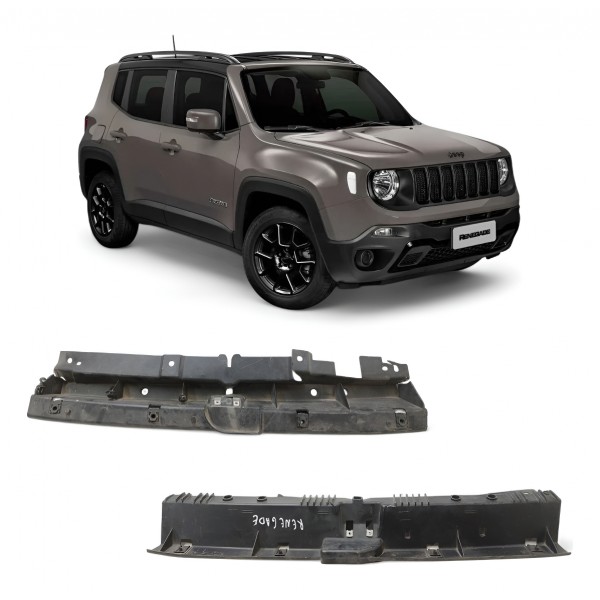 Acabamento Porta Mala Jeep Renegade 2016 2017 2018 A 2021 Preto
