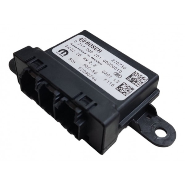 Modulo Sensor Estacionamento Fiat Toro Ranch 2022 2023 2024 Preto