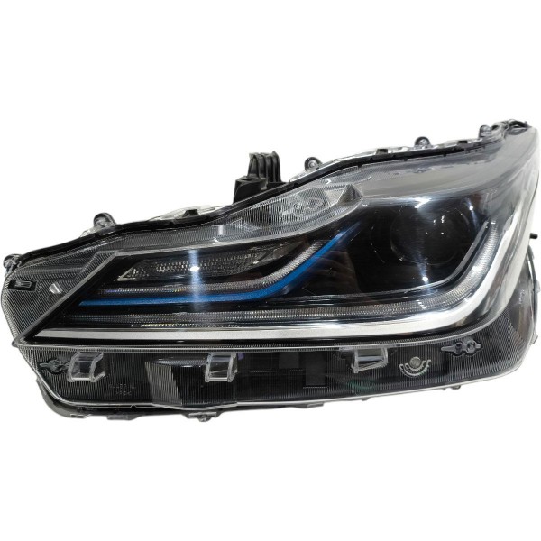 Farol Esquerdo Corolla Híbrido Friso Azul 2020 2021 2022 Led Esquerdo/motorista