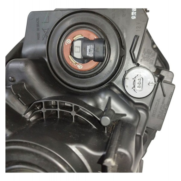 Farol Esquerdo Honda Hrv 2019 2020 2021 Máscara Negra Led Esquerdo/motorista