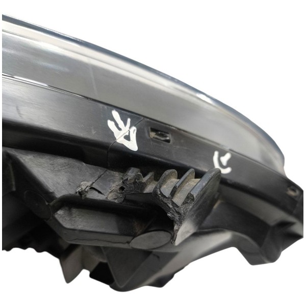 Farol Esquerdo Hyundai Hb20 2012 2013 A 2019 Máscara Negra Esquerdo/motorista