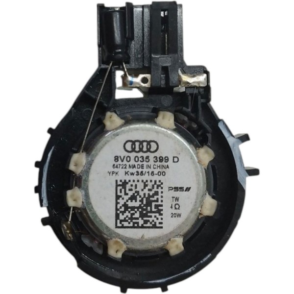 Tweeter Alto Falante Porta Direita Audi A3 2016 2017 A 2019 Preto