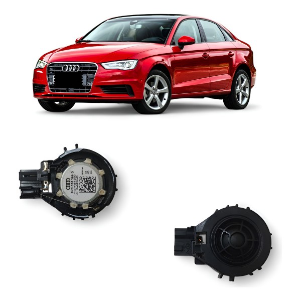 Tweeter Alto Falante Porta Direita Audi A3 2016 2017 A 2019 Preto