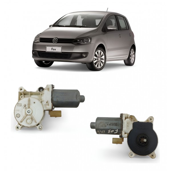Motor Máquina Vidro Dianteira Esquerda Vw Fox 2009 A 2014