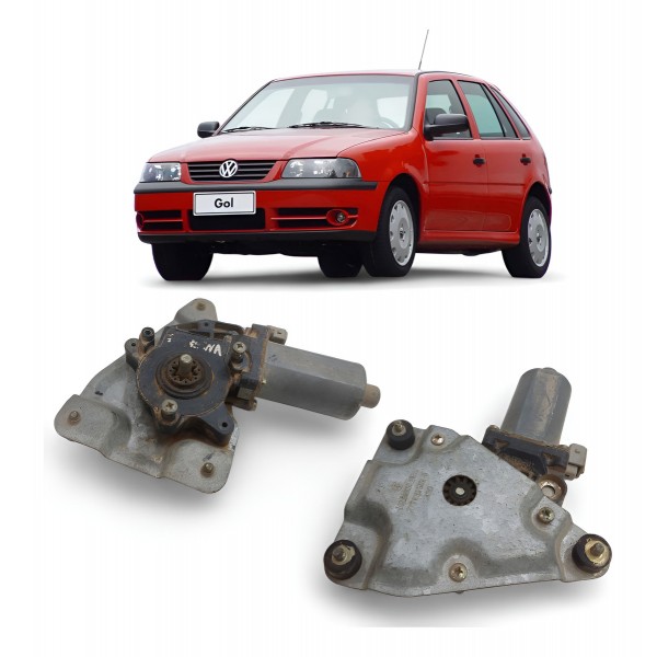 Motor Máquina Vidro Traseira Direita Vw Gol G3 2000 A 2005