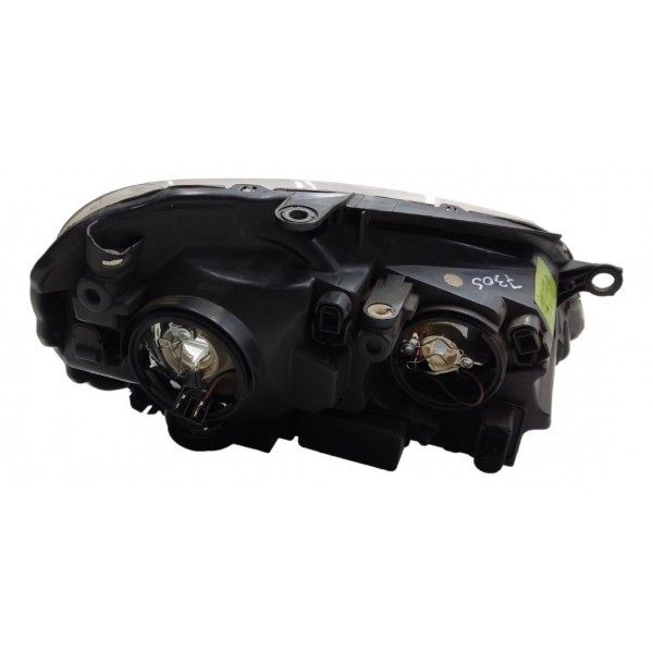 Farol Esquerdo Polo 2008 2009 2010 2011 2012 Cromado Al Esquerdo/motorista