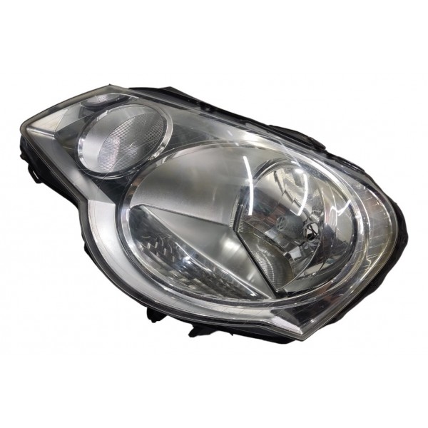 Farol Esquerdo Polo 2008 2009 2010 2011 2012 Cromado Al Esquerdo/motorista