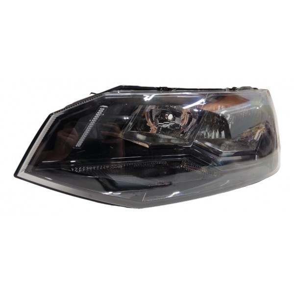 Farol Esquerdo Polo Virtus 2018 2017 2019 2020 Mascara Negra Esquerdo/motorista