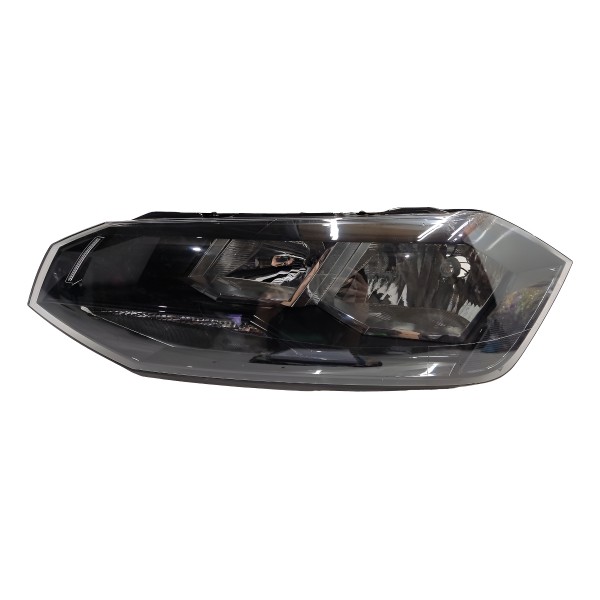 Farol Esquerdo Polo Virtus 2018 2017 2019 2020 Mascara Negra Esquerdo/motorista
