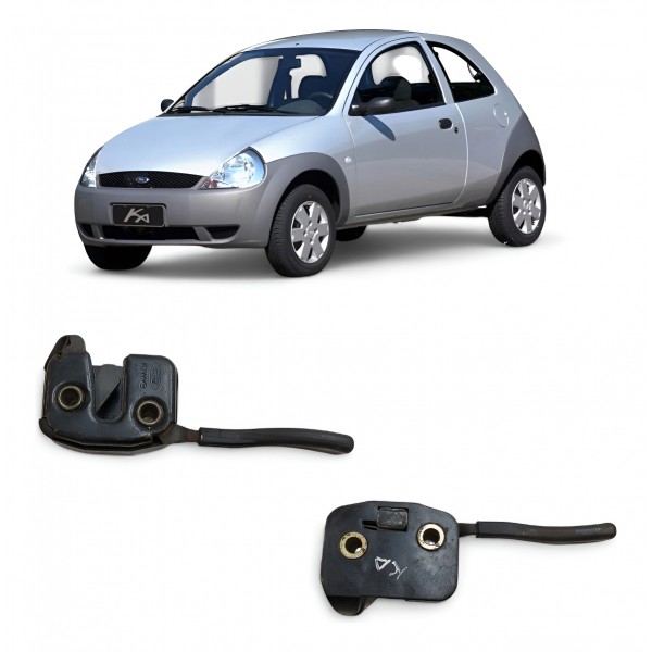 Fechadura Banco Traseiro Esquerdo Ford Ka 1997 1998 A 2006 Preto