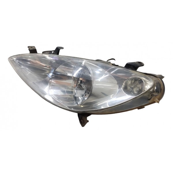 Farol Esquerdo Peugeot 307 2002 2003 2004 2005 2006 Cromado Esquerdo/motorista