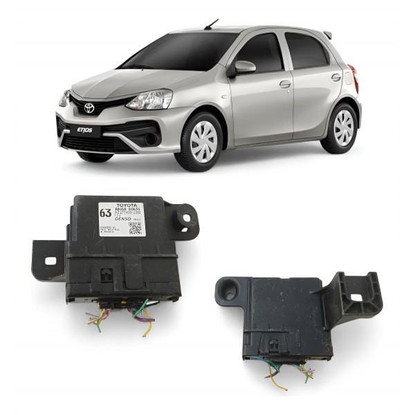 Módulo Conforto Ar Condicionado Toyota Etios 2017 A 2021