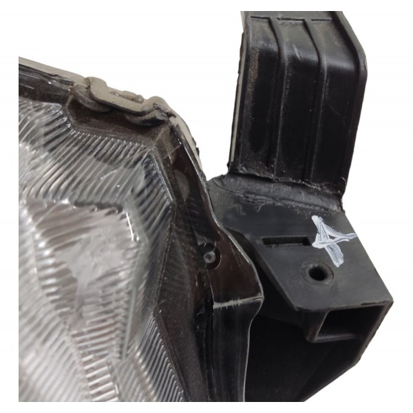Farol Esquerdo Nissan Frontier 2017 2018 2019 Mascara Negra Esquerdo/motorista