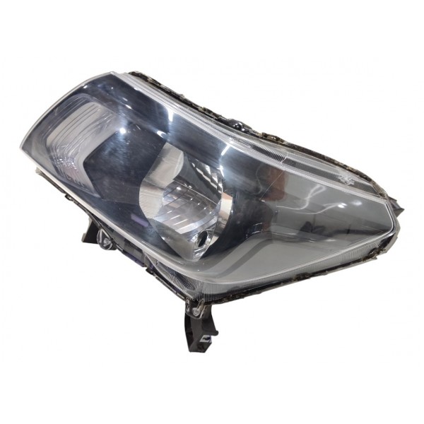 Farol Esquerdo Nissan Frontier 2017 2018 2019 Mascara Negra Esquerdo/motorista