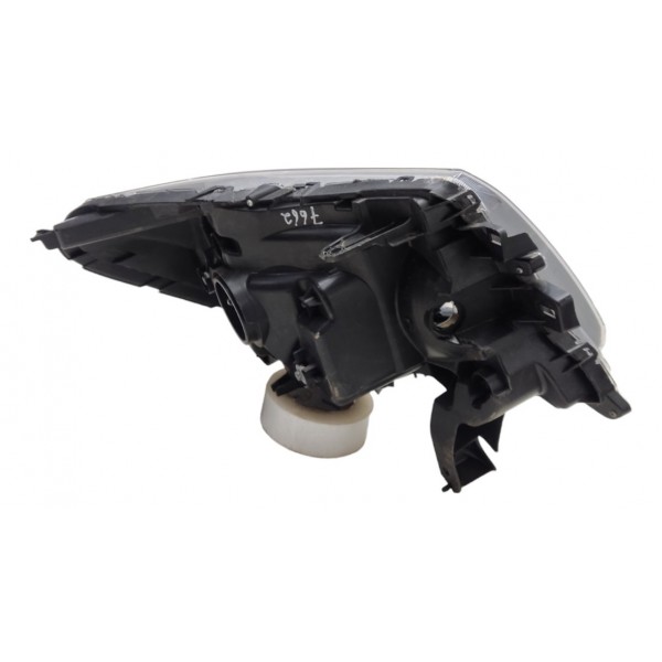 Farol Esquerdo Nissan Frontier 2017 2018 2019 Mascara Negra Esquerdo/motorista