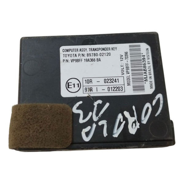 Modulo Imobilizador Toyota Corolla 2009 2010 2011 A 2014