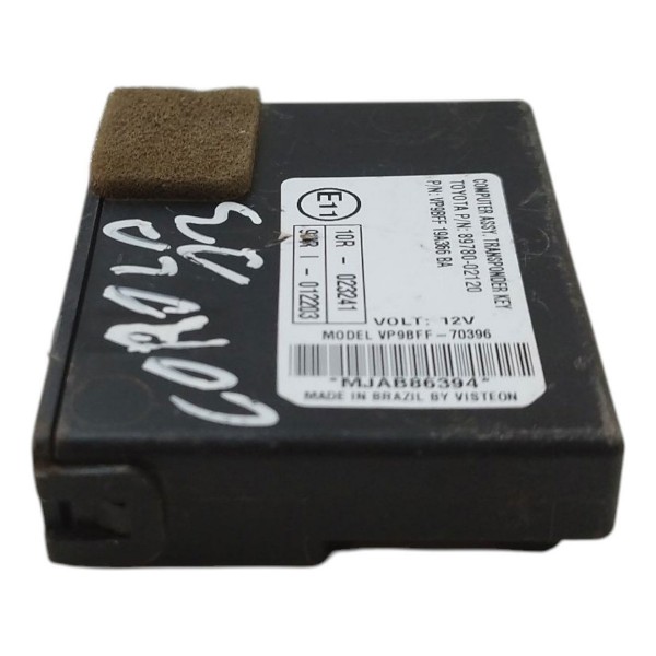 Modulo Imobilizador Toyota Corolla 2009 2010 2011 A 2014