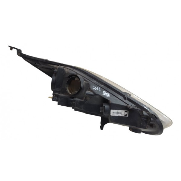 Farol Esquerdo Ford New Fiesta 2014 2015 2016 2017 Cromado Esquerdo/motorista