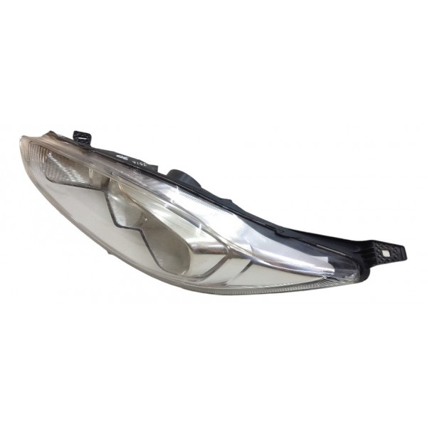 Farol Esquerdo Ford New Fiesta 2014 2015 2016 2017 Cromado Esquerdo/motorista