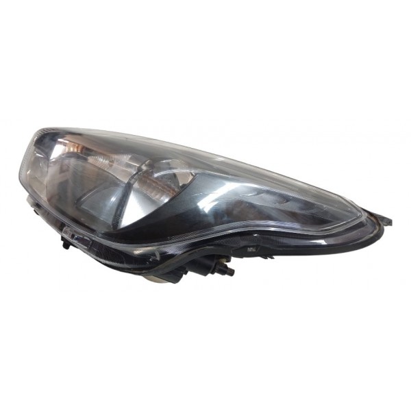 Farol Esquerdo Ford Ka 2014 2015 2016 2017 Mascara Negra - Esquerdo/motorista