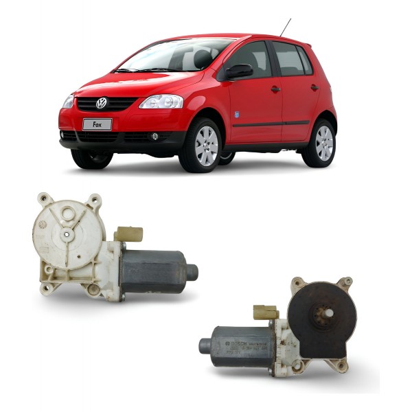 Motor Máquina Vidro Dianteira Direita Vw Fox 2004 A 2014