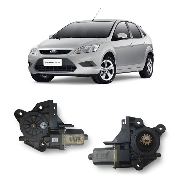 Motor Máquina Vidro Dianteiro Esquerdo Ford Focus 2009 2013