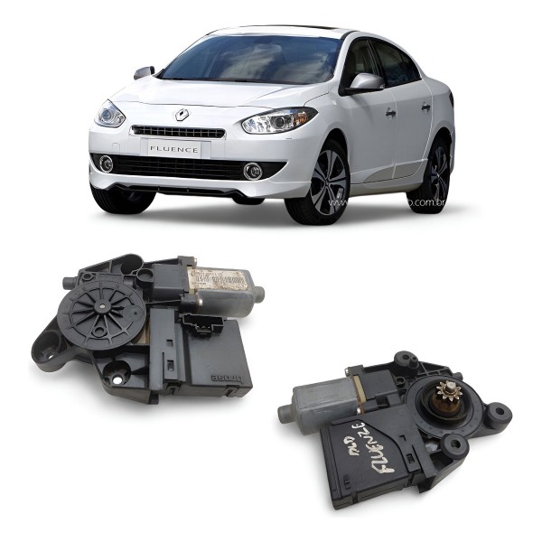 Motor Máquina Vidro Dianteira Direita Fluence 2011 A 2018