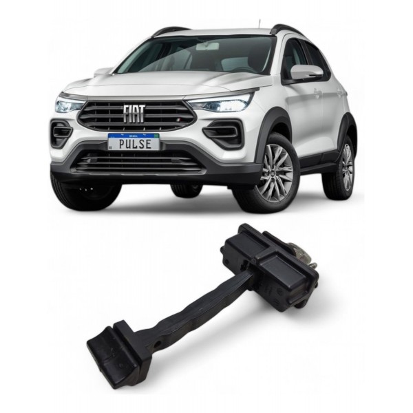 Limitador Porta Traseira Esquerda Fiat Pulse 2021 2022 2023 Preto