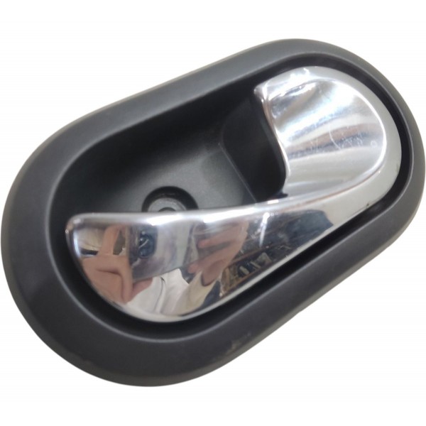 Maçaneta Interna Direita Sandero Logan Duster 2009 A 2019 Cinza Dianteira/traseira