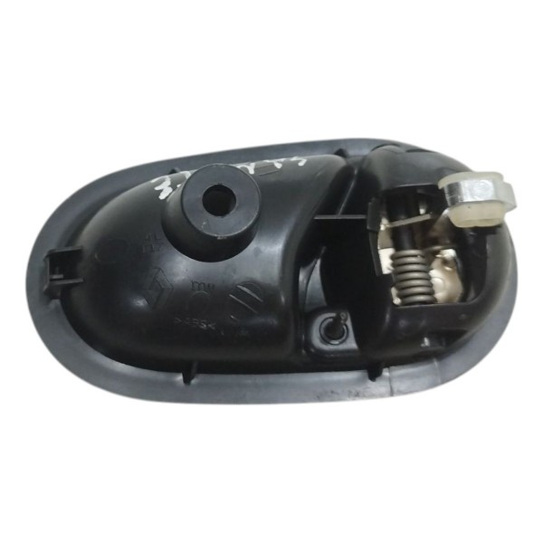 Maçaneta Interna Traseira Esquerda Sandero Logan 2015 A 2018 Cinza