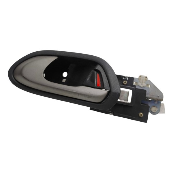 Kit 4 Maçaneta Interna Honda New Civic 2007 2008 2009 A 2011 Cinza Dianteira/traseira