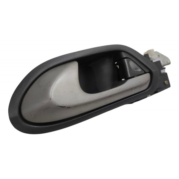 Kit 4 Maçaneta Interna Honda New Civic 2007 2008 2009 A 2011 Cinza Dianteira/traseira