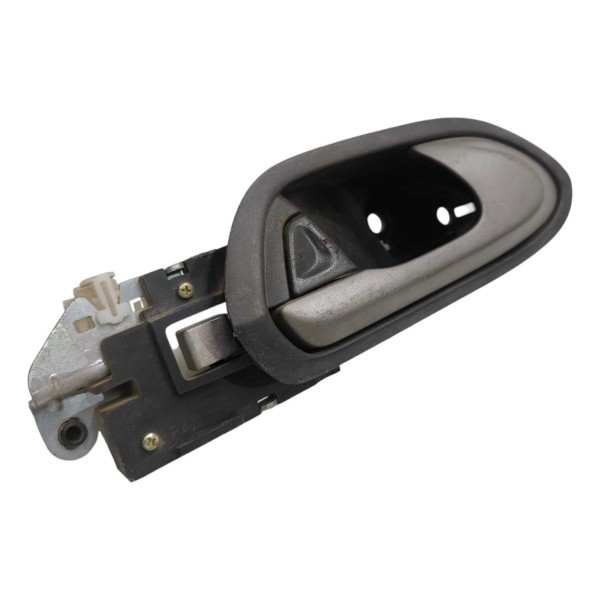 Kit 4 Maçaneta Interna Honda New Civic 2007 2008 2009 A 2011 Cinza Dianteira/traseira